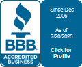 1st Choice Foundation Repair Company is a BBB Accredited Foundation Contractor in Frisco, TX